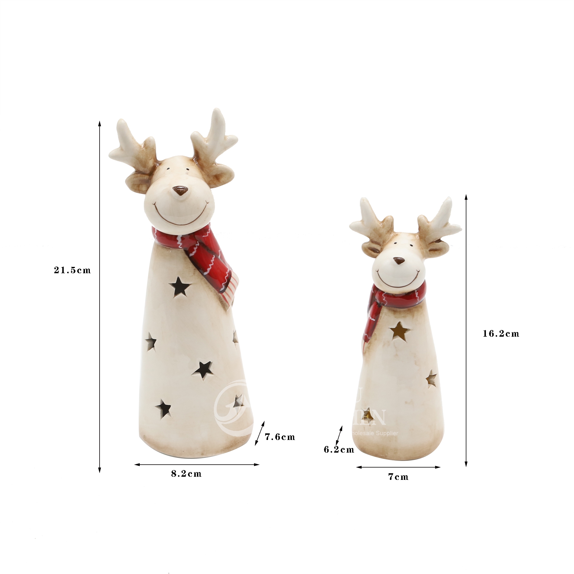 Hot Sale kreatives Design Kindergeschenk niedliche Rentier Weihnachten Elch Handwerkstisch Ornamente 7