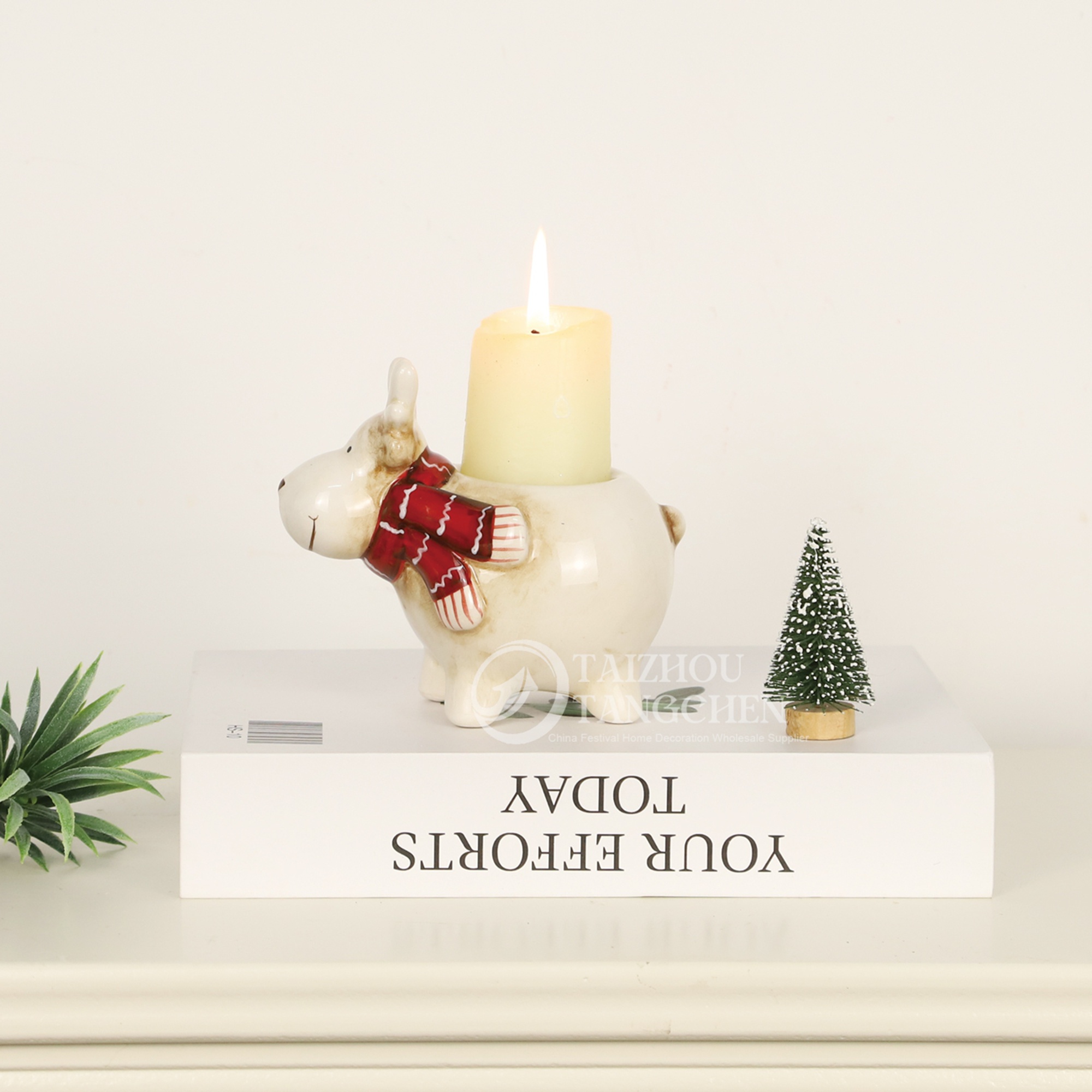 Hot Sale kreatives Design Kindergeschenk niedliche Rentier Weihnachten Elch Handwerkstisch Ornamente 6