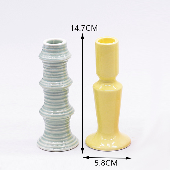 Nordic Style Roman Pillar Candle Holder Minimalist Art Craft Gifts Wax Melt Burner 3