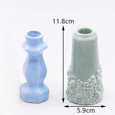 Creative Ceramic Candle Holder Ornaments Home Decoration Accessories Modern Simple Ceramic Candle Holder 4