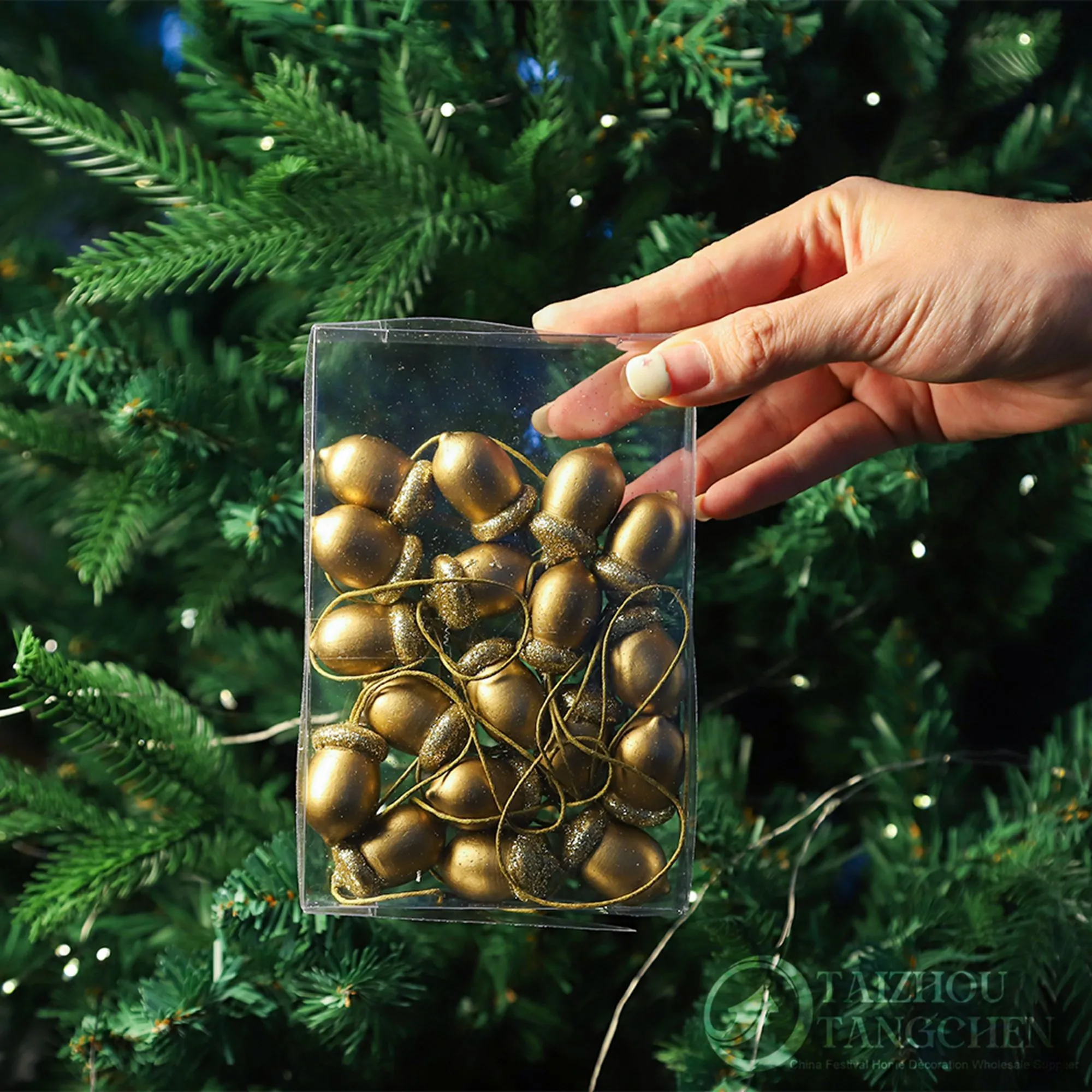 Golden Acorn Collection – Christmas Favors & DIY Crafts – Shop Now! 1
