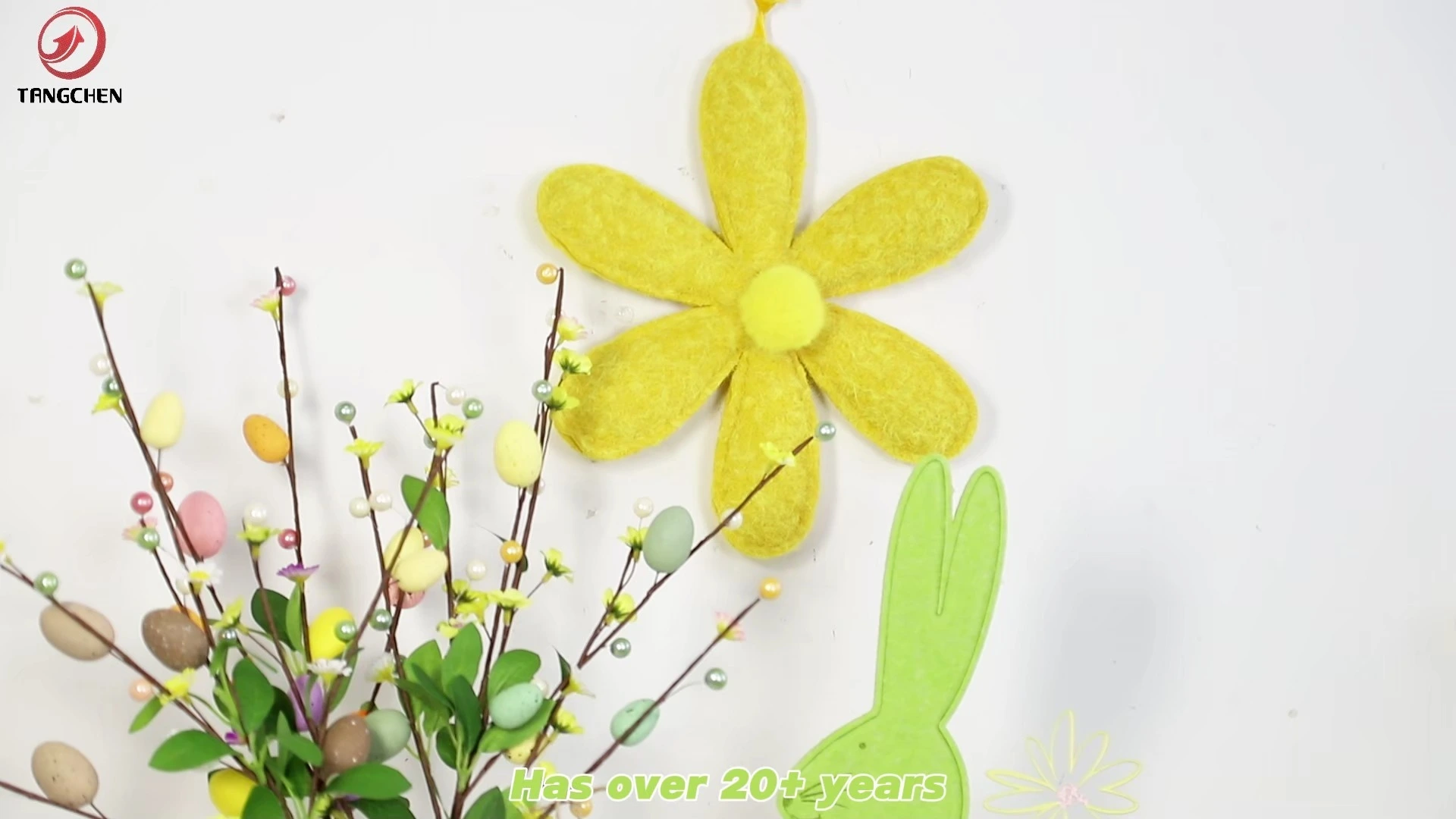 Easter Spring Party Decorations – Colorful Berry Picks, Foam Egg Branches, Artificial Flower Egg Stems for DIY Home Décor 1
