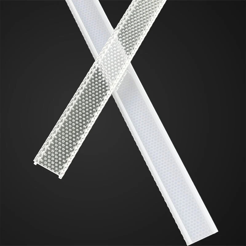 W15*H5MM Пластиковый экструзионный ПК прозрачный диффузорный тис 1