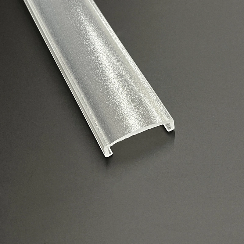 W23*H5mm -Kunststoff -Extrusion PMMA Milky White Frosted Diffusor Lampe für LED -lineare Licht 1