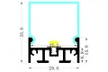Linear Fluorescent Fixture - for Home - DHT-ECO 4
