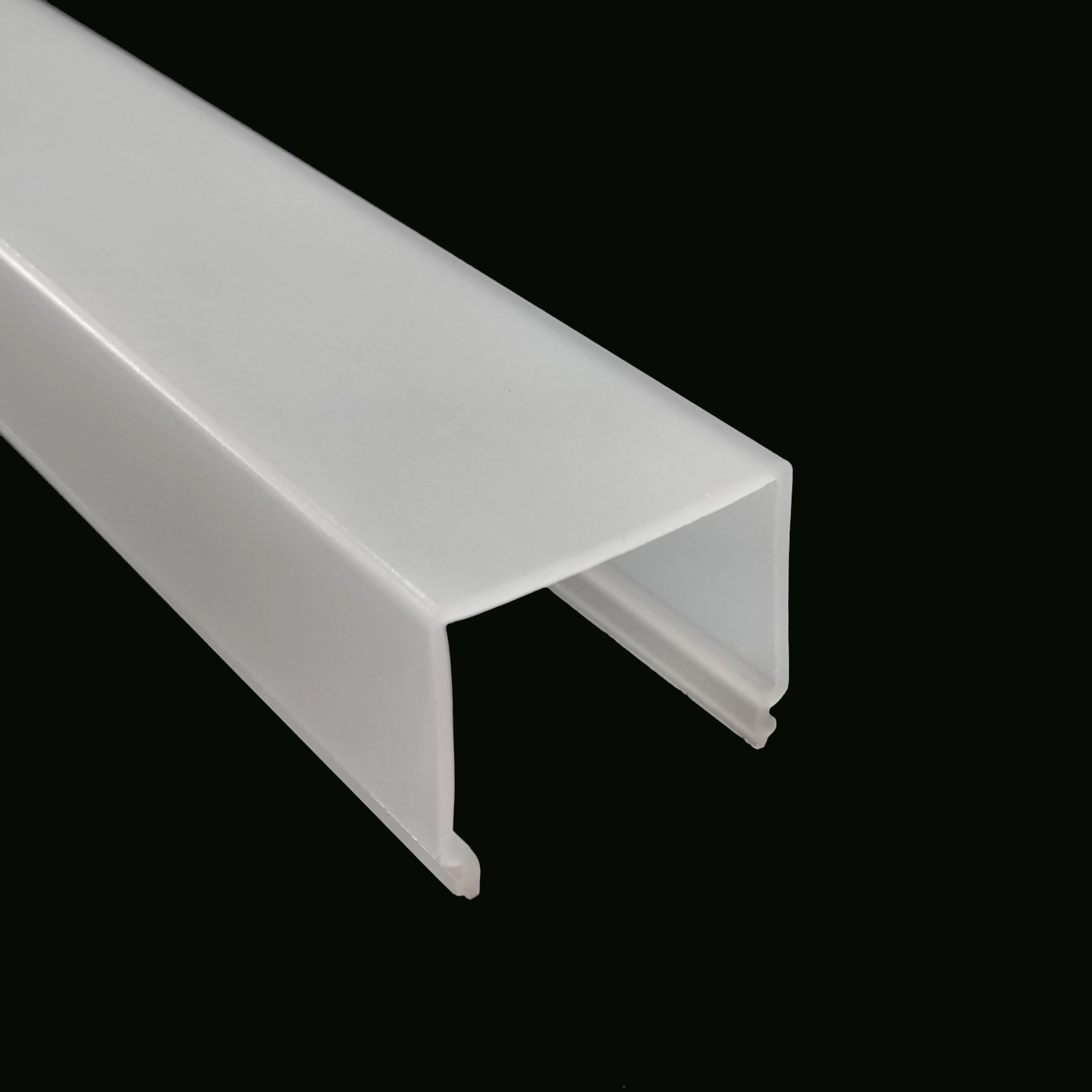 W25.5*H5mm Extrusion PC Opal -Diffusor -Lampenabdeckung für LED -lineare Licht 1