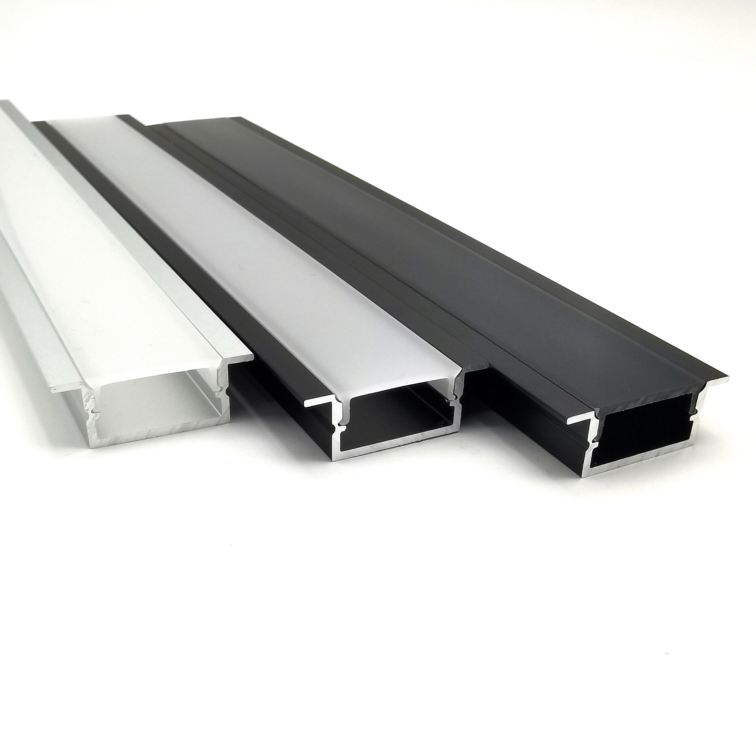 YG-2010A Colori personalizzati e diffusore di copertura per strisce luminose da 20*10 mm Profili in alluminio lineari a LED per canali 1