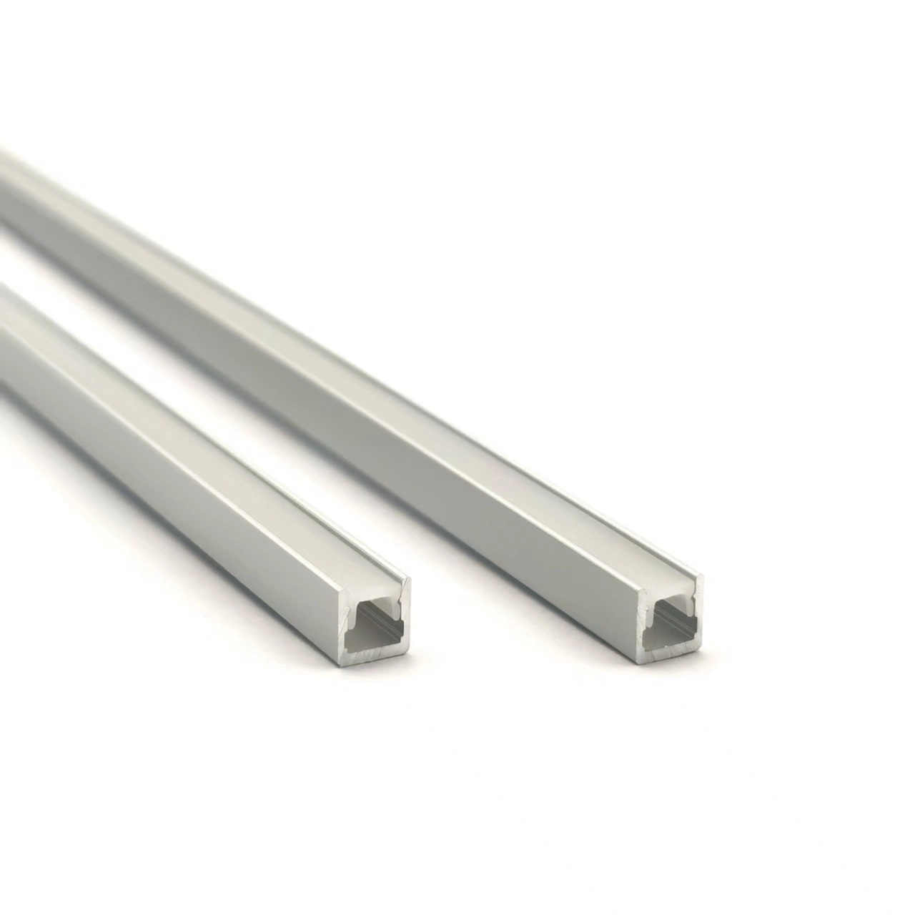 Colori personalizzati YG-0606 6*6mm Profilo in alluminio per montaggio superficiale a LED per illuminazione di armadi a strisce LED 1