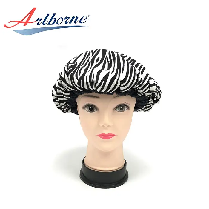 Natural flaxseed linseed microwave heat cap hot steaming steam hair mask cap hot hat deep conditioning heat cap 1