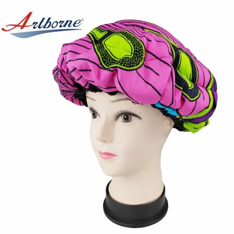 Artborne bonnet microwavable heat cap factory for hair 2