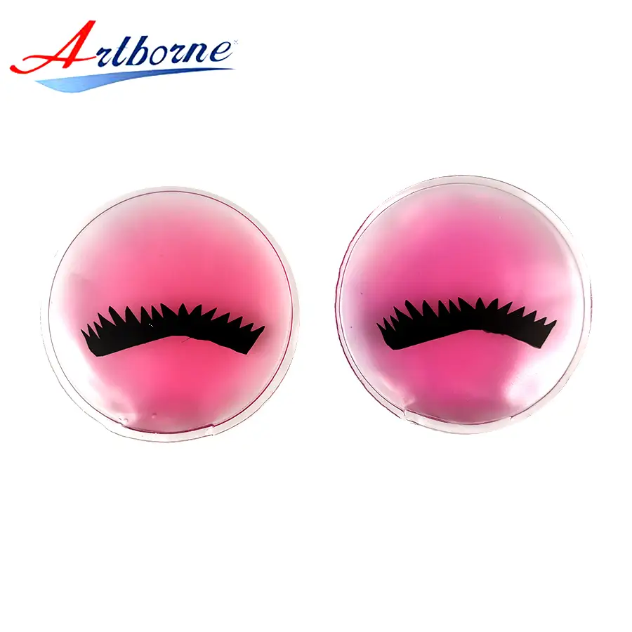 Reusable hot selling promotion gift sleeping hot cold pack eye mask with gel pack pad eye patch blindfold for puffy eyes 1