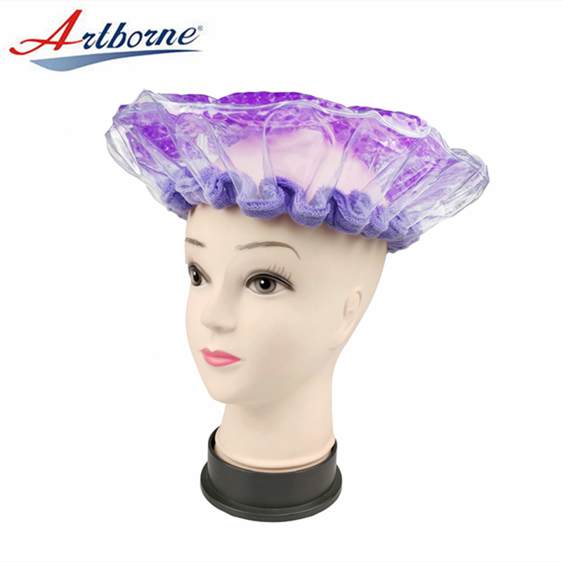 Gel Pearl Deep Conditioning Heat Cap Gel Bead Hair Care Cap 3