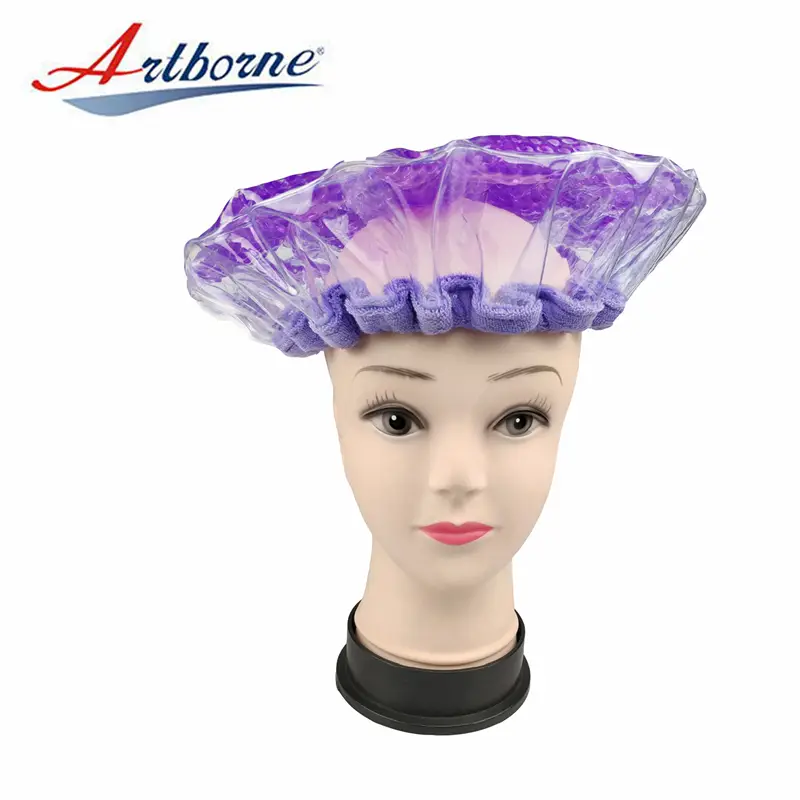 Gel Pearl Deep Conditioning Heat Cap Gel Bead Hair Care Cap 1