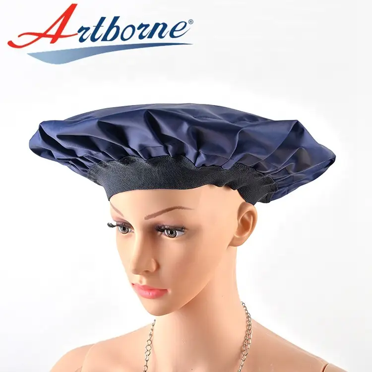 microwave heated heat gel conditioning hair care mask cap bonnet gel ice hot cold cap hair care cap hair steamer 1