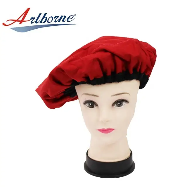 Natural flaxseed linseed microwavable heat hot steaming steam salon hair mask cap bonnet hair care cap 1