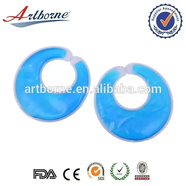 Artborne reusable breast gel ice pack breast massage gel bra hot cold pack 1
