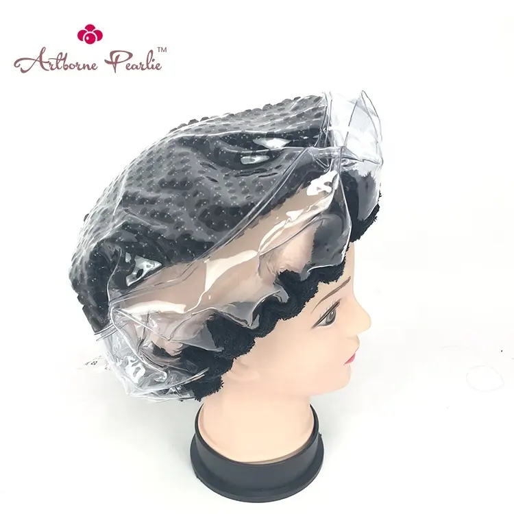 custom microwave hair conditioning cap shower suppliers for hair 3