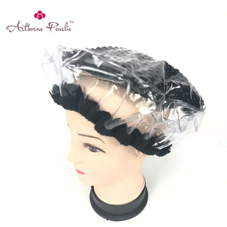 custom microwave hair conditioning cap shower suppliers for hair 2