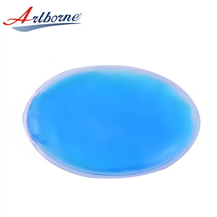 Physical Therapy Physiotherapy Reusable Wholesale Oval Shaped Gel Ice Pack Hot Cold Compress Gel Hot Cold Pad 1