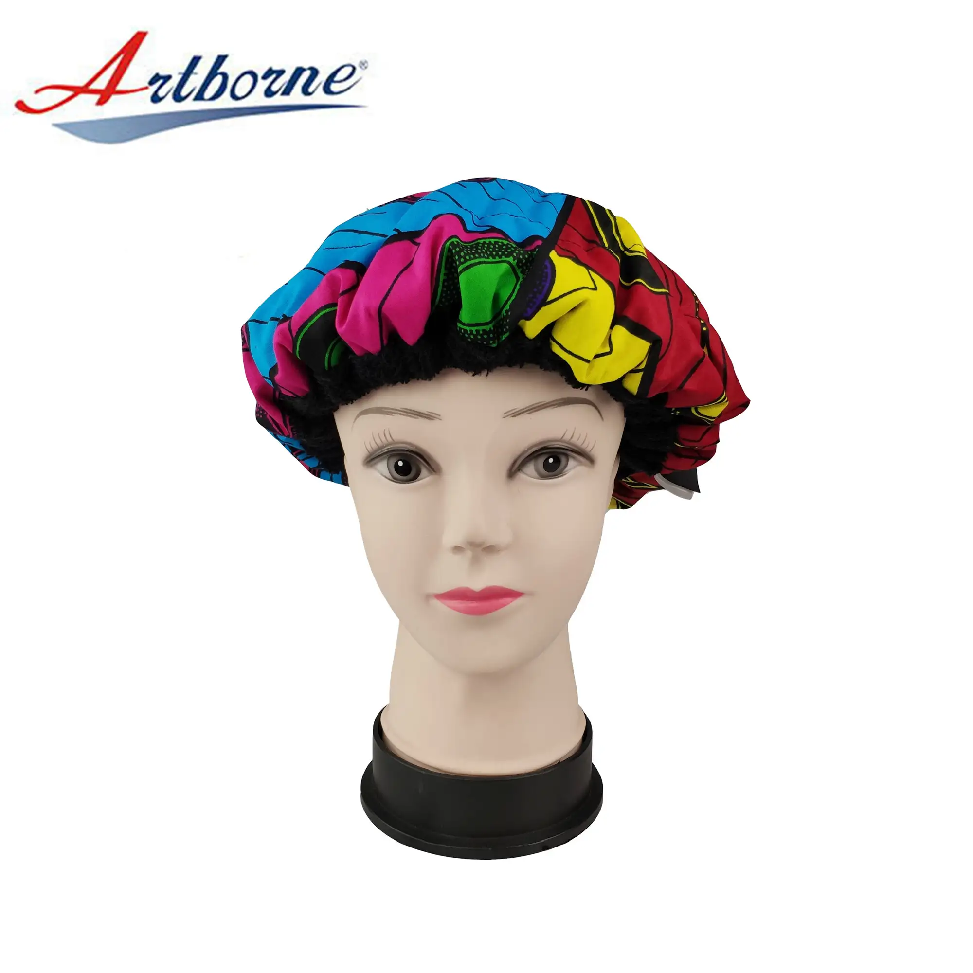 Cordless Reusable Thermal Therapy Microwavable Flaxseed Heat Heating Conditioning Hot Hat Cap Bonnet for Hair Care 1