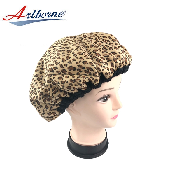 Natural flaxseed linseed microwave heating conditioning hair care mask cap bonnet hair care cap hair steamer 2