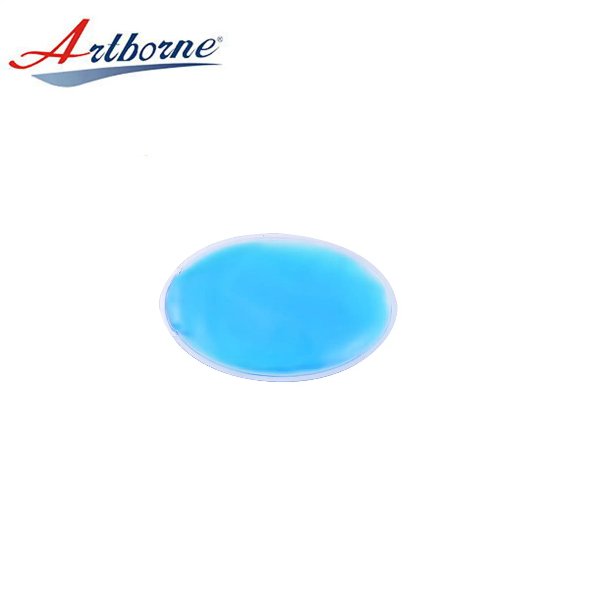 Oval Shape Heat Cold Pack Reusable Hot and Cold Therapy Gel Ice Gel Pack for Promotion Gift for kids Ice Pack, Hot or Cold Small Size 1