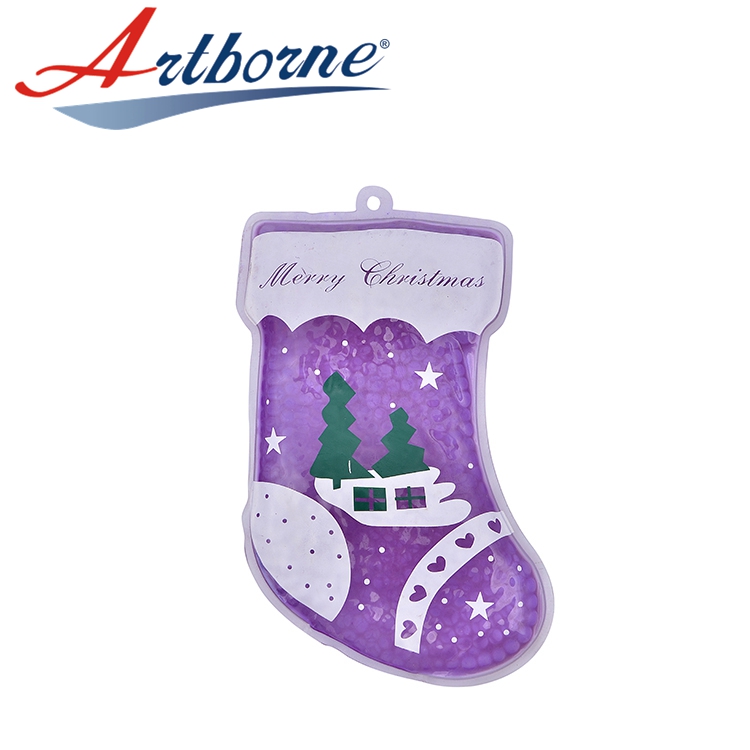 Microwave reusable custom cooling gel bead hot cold pad christmas gifts for kids gel ice packs 1