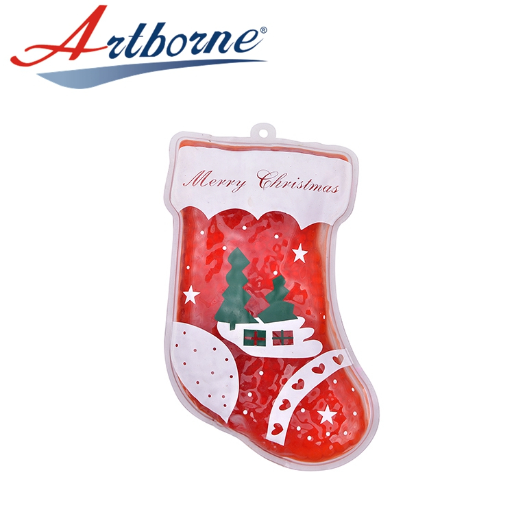 Microwave reusable custom cooling gel bead hot cold pad christmas gifts for kids gel ice packs 3