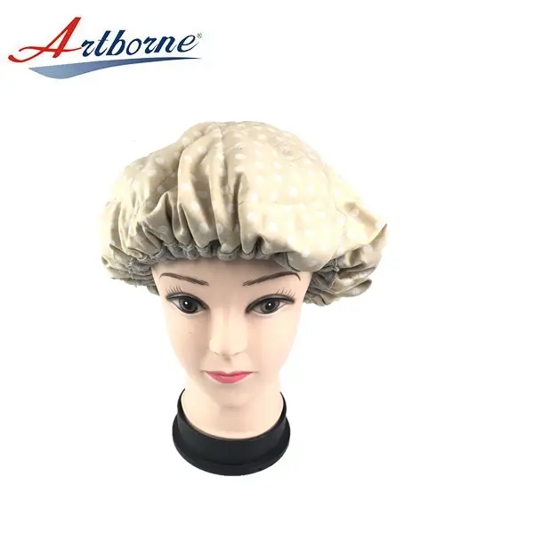 Deep conditioning heat cap reusable natural flaxseed linseed microwavable heated hot steaming steam hair mask cap bonnet flaxseed linseed heat cap 1