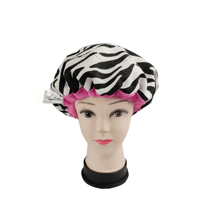 Deep Conditioning Heat Cap 100% Safe Gel Microwave Hot Cap for Natural Curly Textured Hair Care Drying Styling Hair Cap 1
