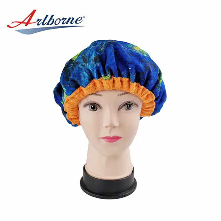 Hair Care Cap Deep Conditioning Heat Cap Microwavable Microwave Heating Hair Care Cap Treatment Flaxseed Linseed Heat Cap Bonnet 1
