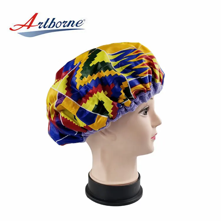 Artborne custom ladies shower cap company for lady 5