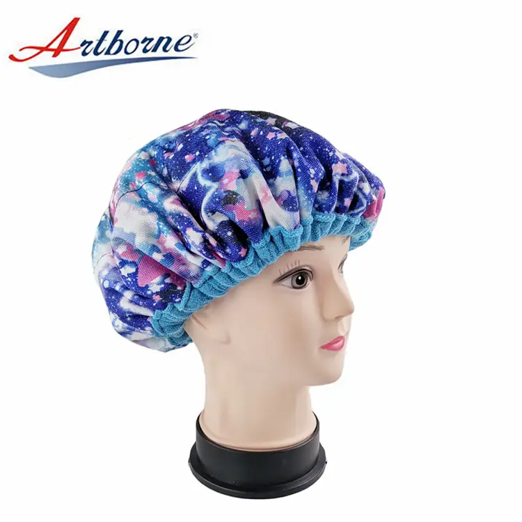 Deep Conditioning Cap Flaxseed Microwave Stemamer Heat Hair Cap Hair Care Products For Natural Hair Care Cap 1