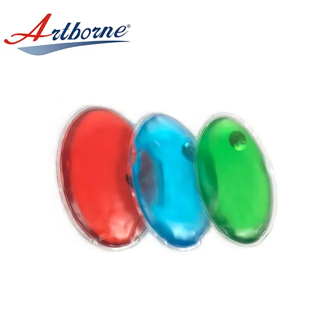 Artborne Instant Click Heat Cold Packs Hand Warmer Heating Pack Oval Shape Ice Gel Pack for Pain Relief 1