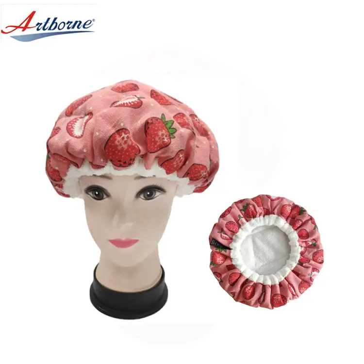 Flaxseed Deep Conditioning Heat Cap 100% Safe Microwave Hot Cap for Natural Curly Textured Hair Care Drying Styling Hair Cap 1