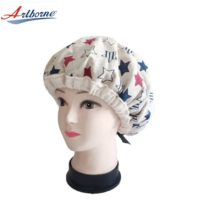 Deep Conditioning Thermal Heat Cap - Cordless Microwavable Heat Cap for Steaming Heat Therapy Hot Cold Pad Hair Care Cap 1