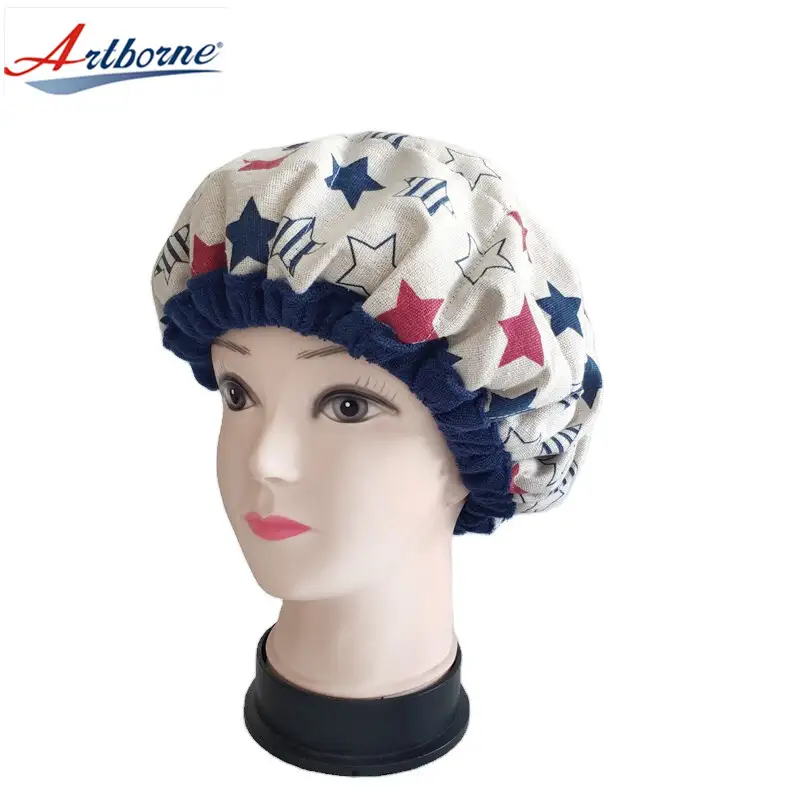 Cordless Deep Conditioning Heat Cap Hair Care Cap Microwavable Heat Cap For Deep Conditioning Hair Therapy, Flaxseed Interior for Maximum Heat Retention Thermal Hair Treatment Cap 1