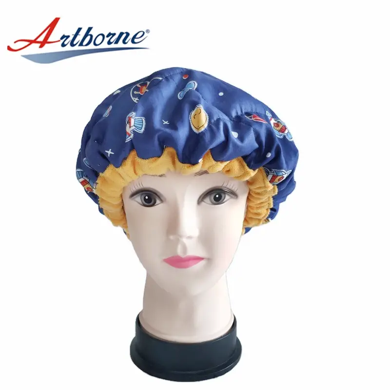 Deep Conditioning Heat Cap Microwaveable Heat Cap for Steaming Hair Styling and Treatment Steam Cap Steaming Haircare Therapy Hair Cap 1