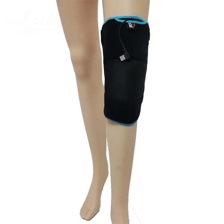 Heated Knee Brace Wrap Rehabilitation Therapy Supplies Massager with Heating Pad for Knee Pain Join Pain Relief Heating Pad 1