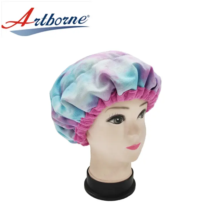 Microwavable Deep Conditioning Heat Cap Hair Flaxseed Hair Treatment Cap Haircare Therapy Hair Styling and Treatment Steam Cap 1