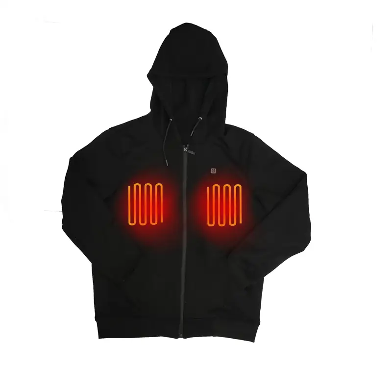 Heated Hoodie for Men Electric Jacket Heated Clothes Electric Heating Jacket Rechargeable Winter Thermal Clothes 1