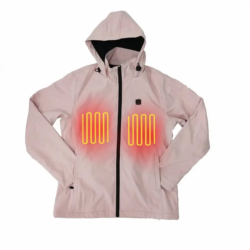 Heated Hoodie for Women Electric Sweater USB Heated Jacket Electric Heating Jacket Rechargeable Winter Thermal Clothes 1
