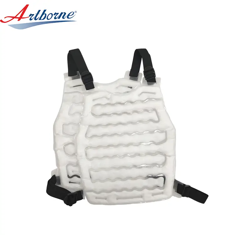 Cooling Ice Vest for Men and Women Reusable Flexible Cooling Vest with Adjustable Straps One Size Cooling Vest 1