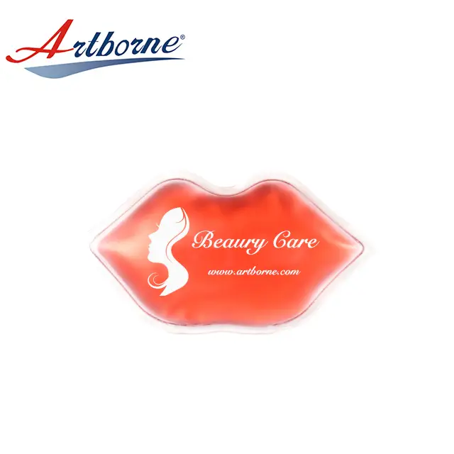 Lip Ice Pack, Mini Small Gel Ice Pack for Lip Filler After Care, Lip Shape Gel Ice Pack 1
