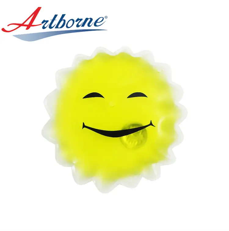 Mini Winter Gift Reusable Gel Cute Cartoon Portable Round Self Heating Pack for Hand Warmer Hot Pack 1