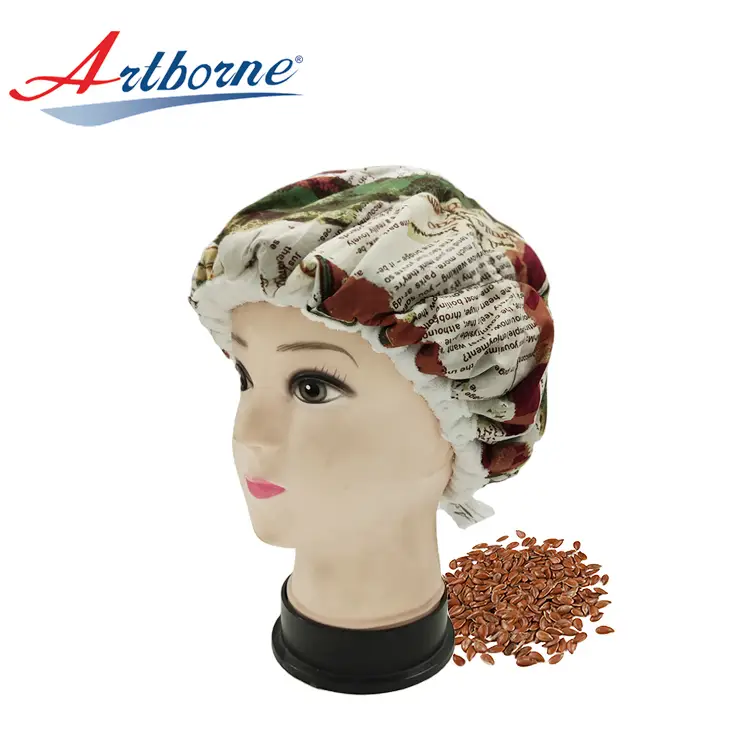 Deep Heat Conditioning Microwavable Hair Treatment Flax Seed Heat Flaxseeds Cap 1