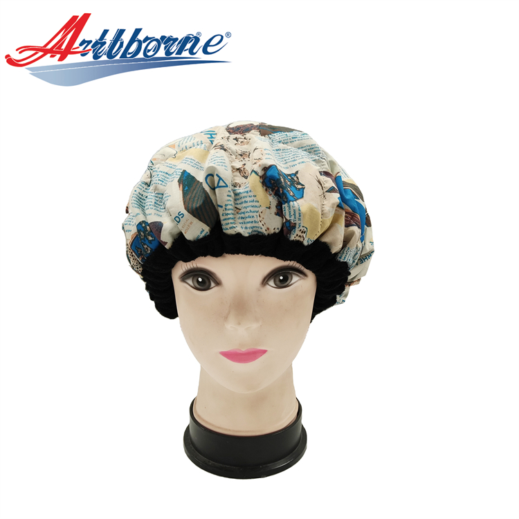 Deep Conditioning Heat Cap Cordless Microwavable Heat Hat for Steaming Hair Styling Cap Heat Therapy Thermal Spa Hair Treatment Cap 3