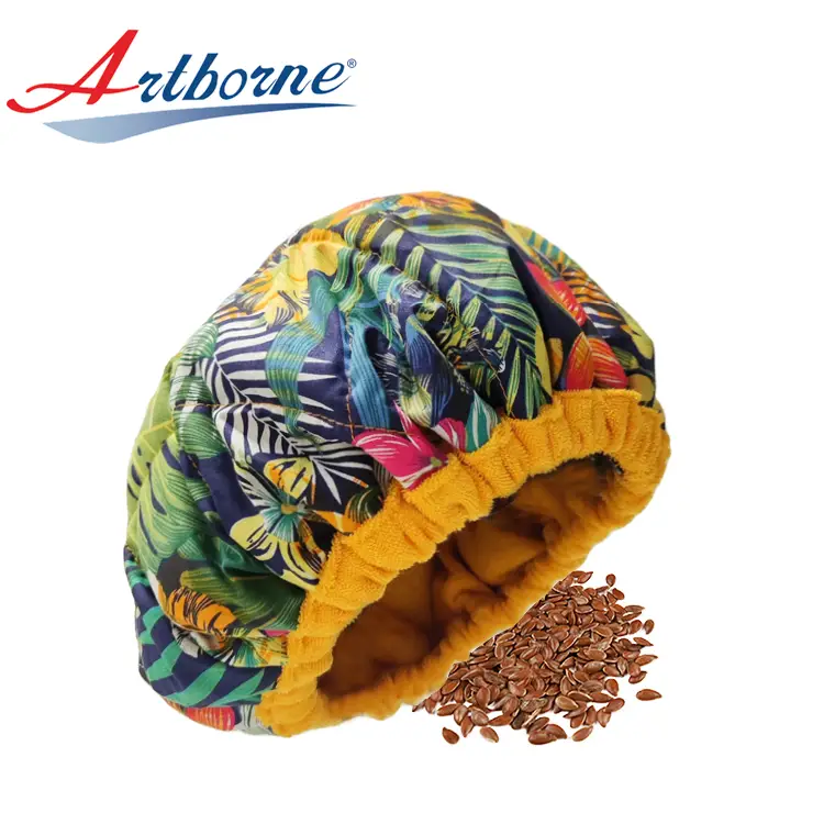 Cordless Microwavable Heat Cap for Hair Steaming Heat Therapy for Hair Deep Conditioning Thermal Heat Cap 1