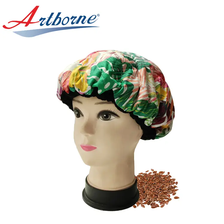 Deep Heat Conditioning Microwavable Hair Treatment Flax Seed Heat Flaxseed Cap 1