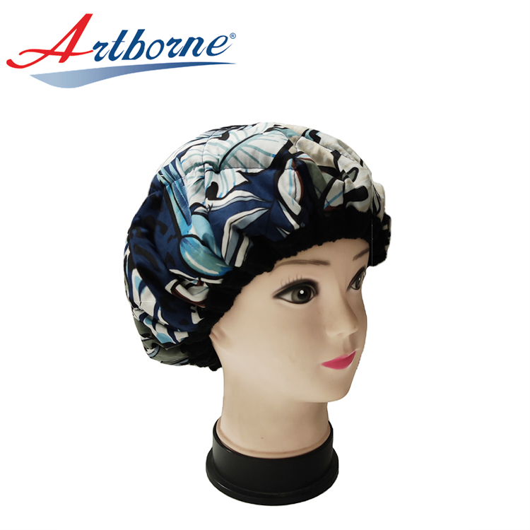Heat Cap for Deep Conditioning Flaxseed Cap Microwave Heating Hair Steamer for Natural Hair Styling 5